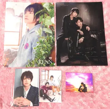 성우 KENN 카키하라 테츠야 브로마이드 클리어 파일 세트