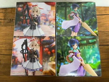 박스 있음 몬스터 스트라이크 피규어 야쿠모 마사무네 남코 2체 세트