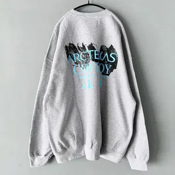 BOOTLAB 아크 텍사스 COWBOY 맨투맨 2XL 그레이 미사용