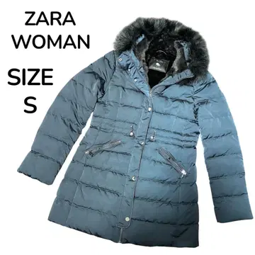 ZARA WOMAN 자라 우먼 여성용 다운 코트 롱 코트 S