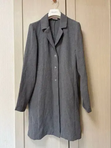 롱 아우터 얇은 소재