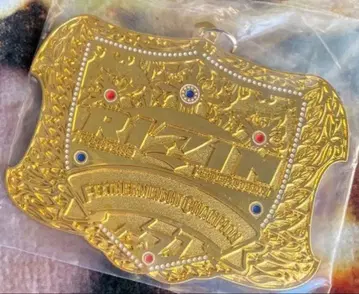 RIZIN 페더급 챔피온 벨트 메탈 참