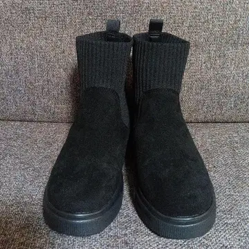 에니팜 블랙스 스웨이드풍 슬립온 부츠