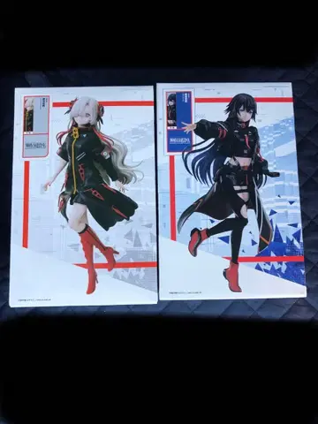 카미츠바키시 건설 중 라운드 원 한정판 피규어 x 2