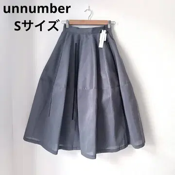 택 포함 unnumber 앤 넘버 시어 스커트 인스타 aya 님 브랜드