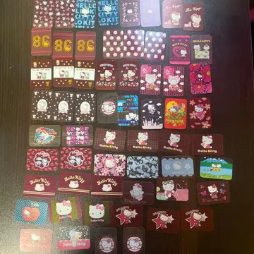 산리오 키티 클리어 프레크 씰