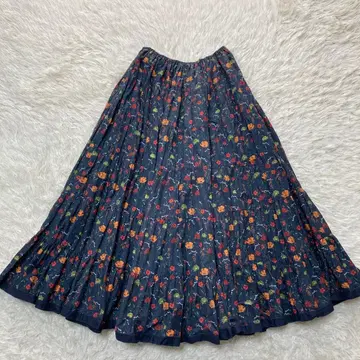 MARIHA 마리하 월영 꽃무늬 롱 스커트 인도산