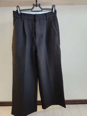 MOUSSY 블랙 와이드 팬츠 사이즈 0