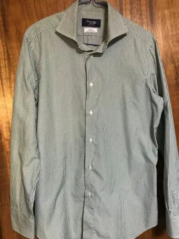 가마쿠라 셔츠 Maker's Shirt 기자 코튼 그린 39-83