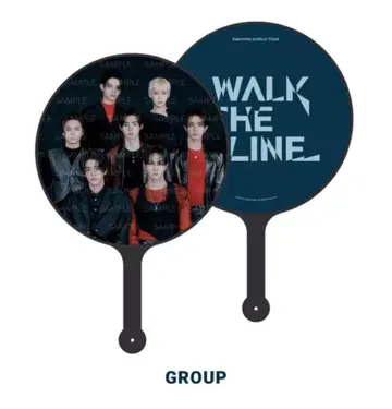 미개봉 새상품 ENHYPENWALK THE LINE 그룹 부채