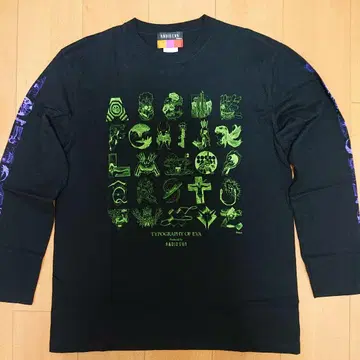 RADIO EVA TYPOGRAPHY OF EVA 셔츠 L 새상품급