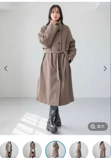 LOWRYS FARM 울라이크 스탠드 코트