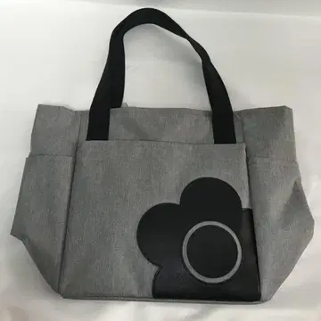 MARY QUANT 데이지 심플 포켓 토트 그레이