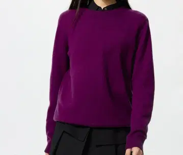 유니클로 캐시미어 크루넥 스웨터 9990엔