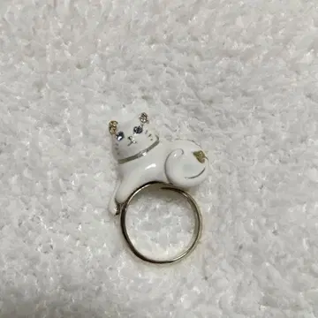 ANNA SUI 고양이 반지
