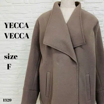YECCA VECCA 이예카베카 코트 브라운 사이즈 F 1329