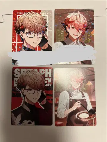 VOLTACTION 카레 오리지널 카드 세라프 더즐 가든 전 4종