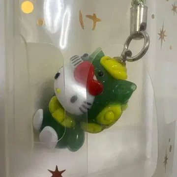 헬로키티 개구리 코스튬 스트랩