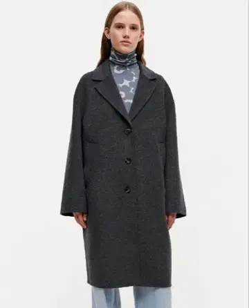 마리메꼬 울 롱 코트