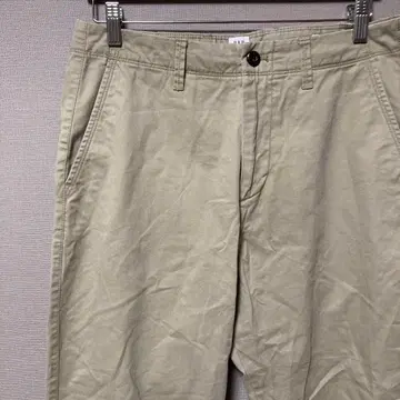 GAP 남성용 치노 팬츠 (30인치) 베이지 심플 무지 캐주얼