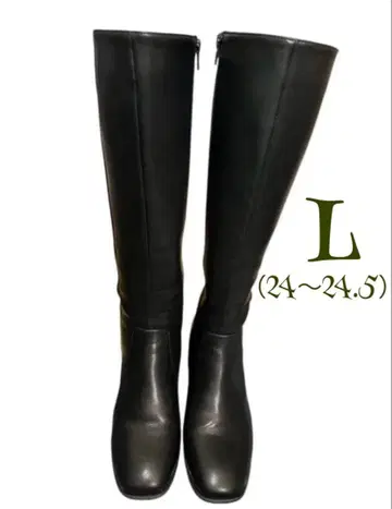 [오리엔탈 트래픽] 롱 부츠 사이드 지퍼 L (24~24.5)