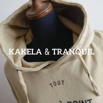 KAKELA & TRANQUIL 후드 후드티