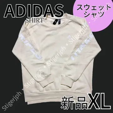 아디다스 크루 맨투맨 트레이닝복 원더 화이트 XL 사이즈