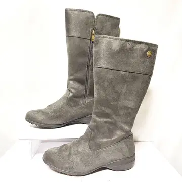 새상품급 [ ellesse ] 엘레쎄 롱 부츠 스웨이드 그레이 23cm