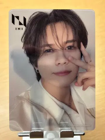 INI 후지마키 쿄스케 클리어 트레이딩 카드