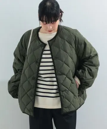 GYMPHLEX 퀼팅 다운 짐플렉스 퍼프 슬리브 BEAMS