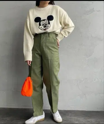 [ THE SHINZONE ] 센터 프레스 베이커 팬츠 36