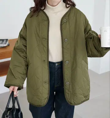 Discort 퀼팅 자켓