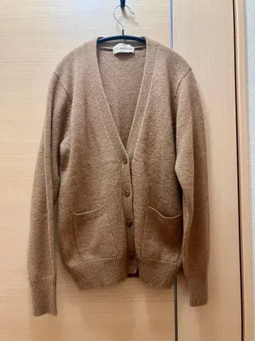 카멜 헤어 100% pure camel hair 가디건 m29