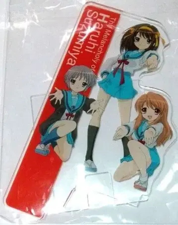 스즈미야 하루히의 우울 아크릴 스마트폰 스탠드 (결품 있음)