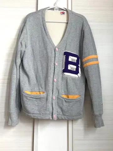 champion 탑 그레이 가디건