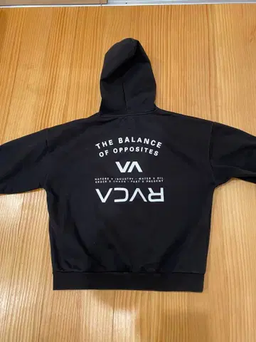 RVCA 블랙 후드티 남성용 S