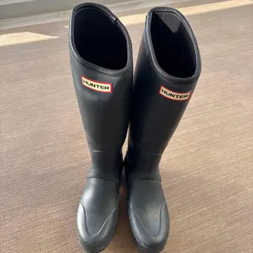 HUNTER 블랙 장화