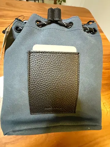 니코앤드 - 드로우 스트링 숄더백 그레이