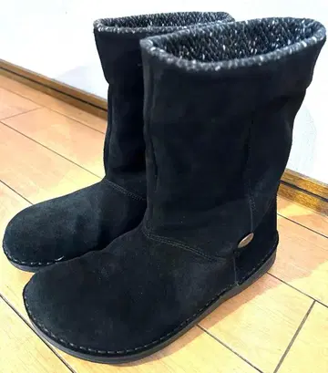 버켄 스웨이드 부츠 38 블랙