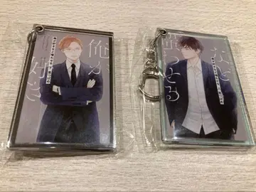 CAFE SWALLOW 사토츠바메 emo cafe 슬라이드 아크릴 키링