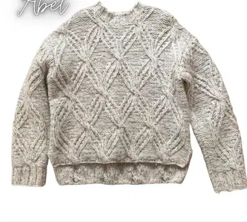 Abel 아벨 케이블 핸드 니트