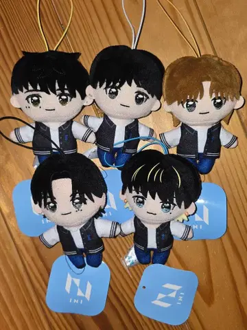 INI 봉제 인형 마스코트 GiGO 한정판 5종 세트