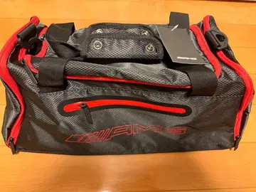 AMG 보스턴 백 블랙/레드