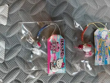 헬로키티 스트랩 2개 세트