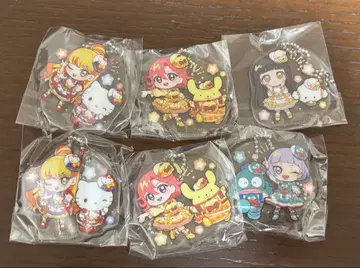 아이프리 산리오 콜라보 아크릴 키링 6개 세트