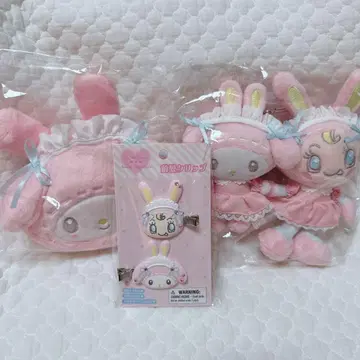 산리오 메조 피아노 마이멜로디 마스코트 파우치 베리에짱