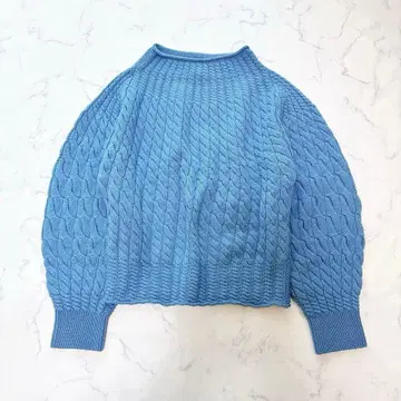 [ 새상품급 ] Theory 띠어리 울 캐시미어 케이블 니트 풀오버