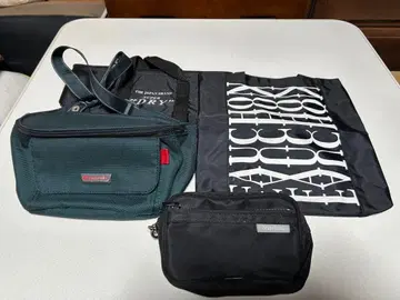 Samsonite 힙색, 등 4점, 미사용품 포함