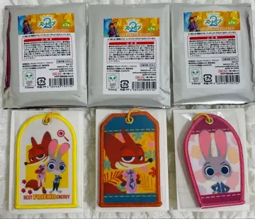 주토피아 블라인드 플라이트 택 키링