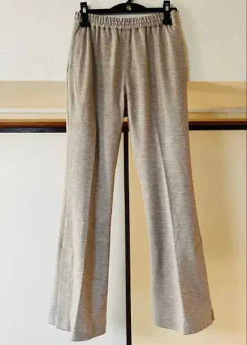 L'ESSAGE JOURNAL STANDARD 울 저지 팬츠